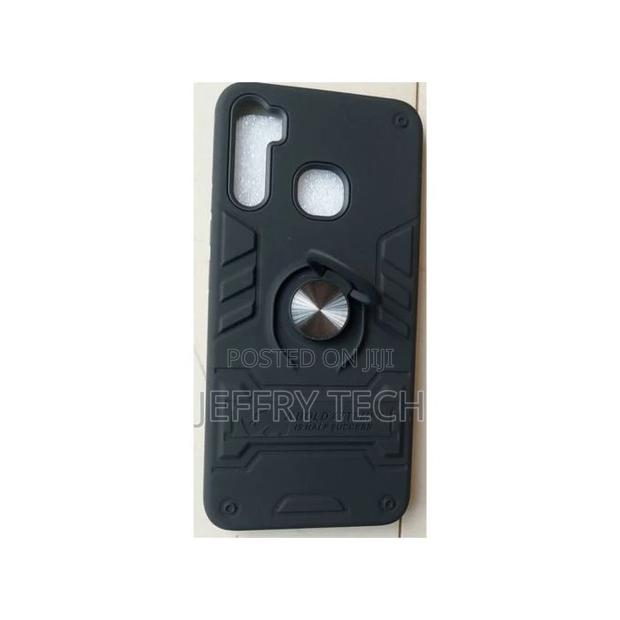 Infinix S5 X652 Smart Dual Layer Protective Back Case With K