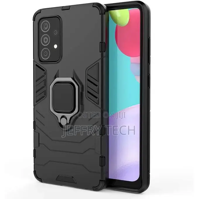 Rugged Shockproof Ring Back Case for Samsung Galaxy A52
