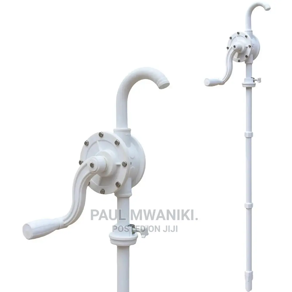Plastic Rotary Drum Pump Manual Rotary Barrel Pump