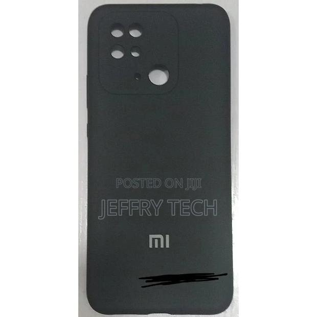 XIAOMI Redmi 10c Silicone Back Case _Black - thumbnail 2