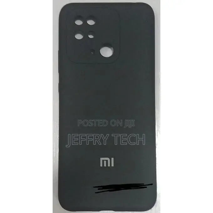 XIAOMI Redmi 10c Silicone Back Case _Black