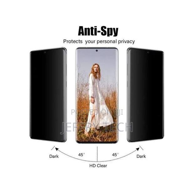 Samsung Galaxy S20 Plus Curved Privacy Solid Protective Scre - thumbnail 3