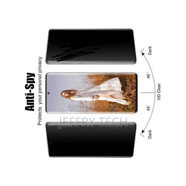 Samsung Galaxy S20 Ultra Curved Privacy Solid Protective Scr - thumbnail 3