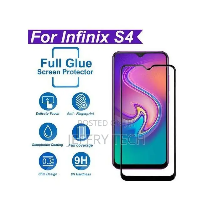 Infinix S4 Original Full Screen Guard Protector (X626)