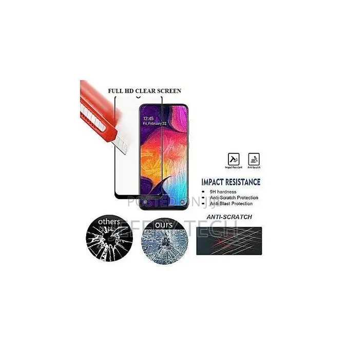 Infinix Hot 10 Play Screen Glass Protector- Full HD Cover