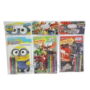 Kids Art Craft Grab Go Play Pack Colouring Book
