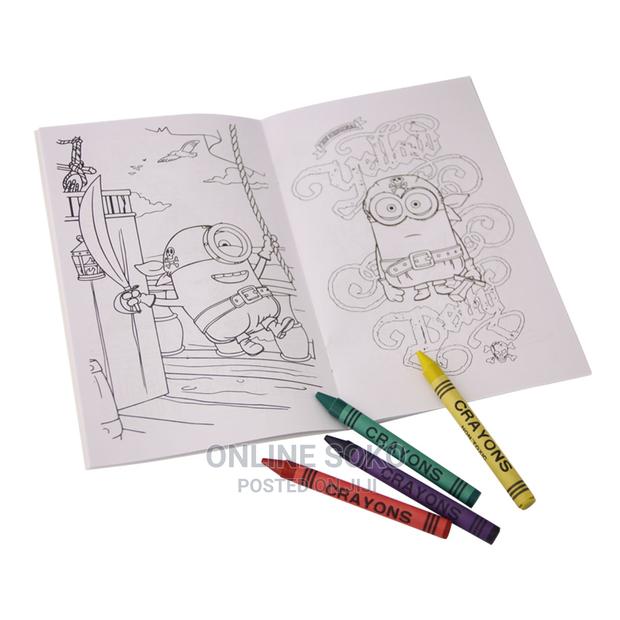 Kids Art Craft Grab Go Play Pack Colouring Book - thumbnail 4