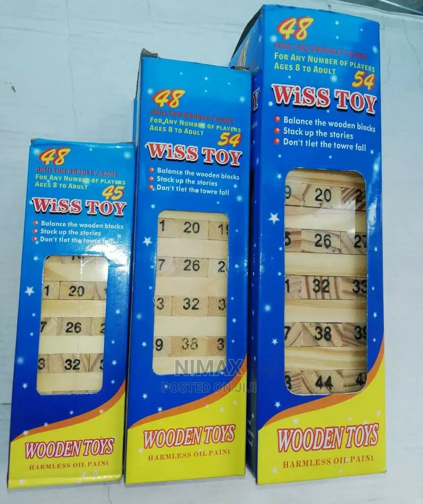 Jenga Tower Blocks