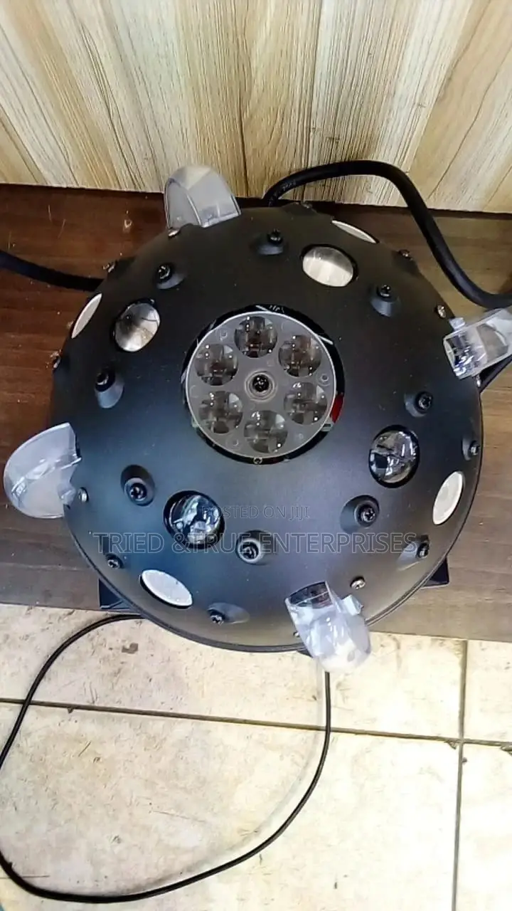 Rotating RGB Disco Light
