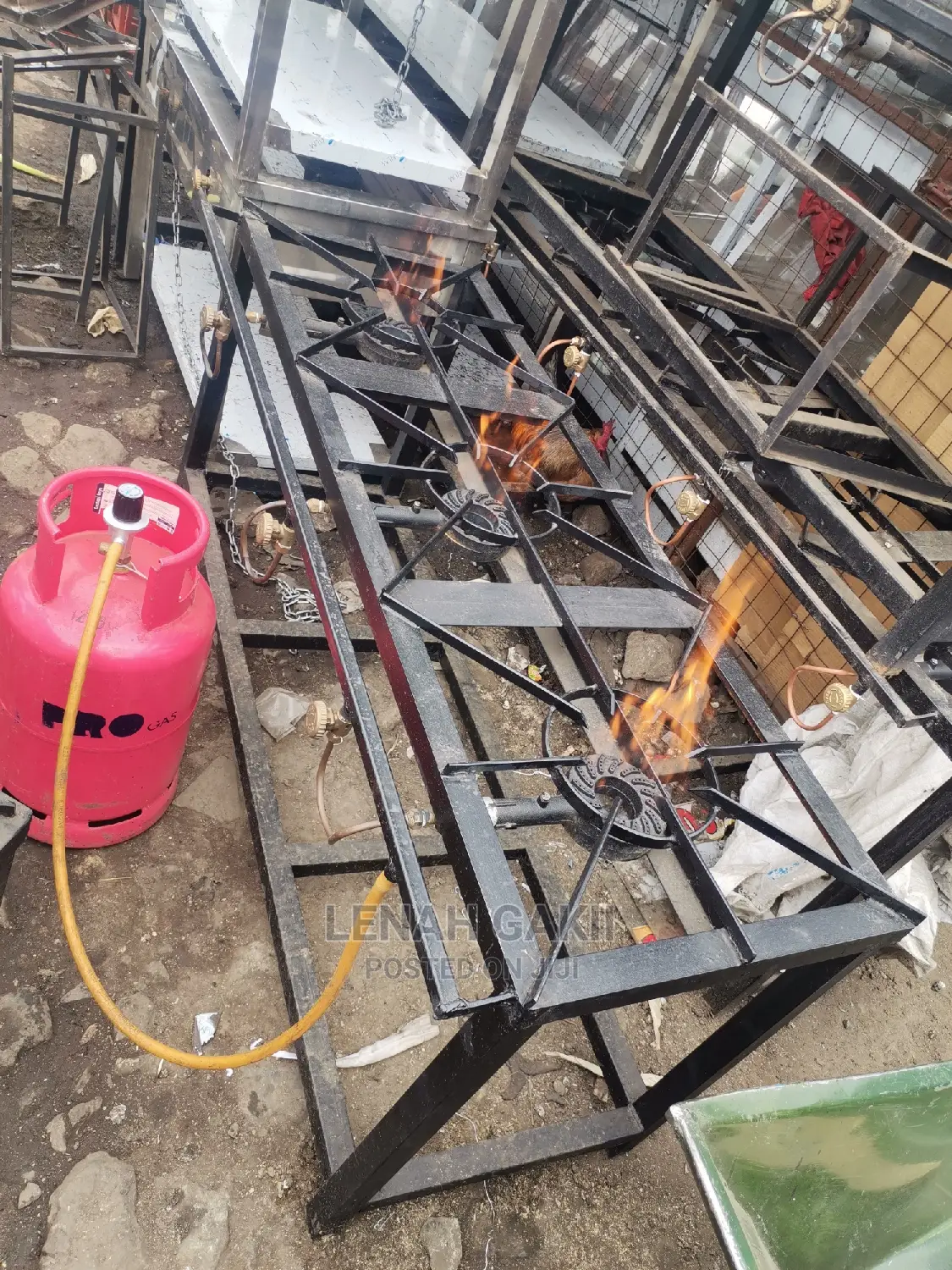 Gas Cooker Three Burners