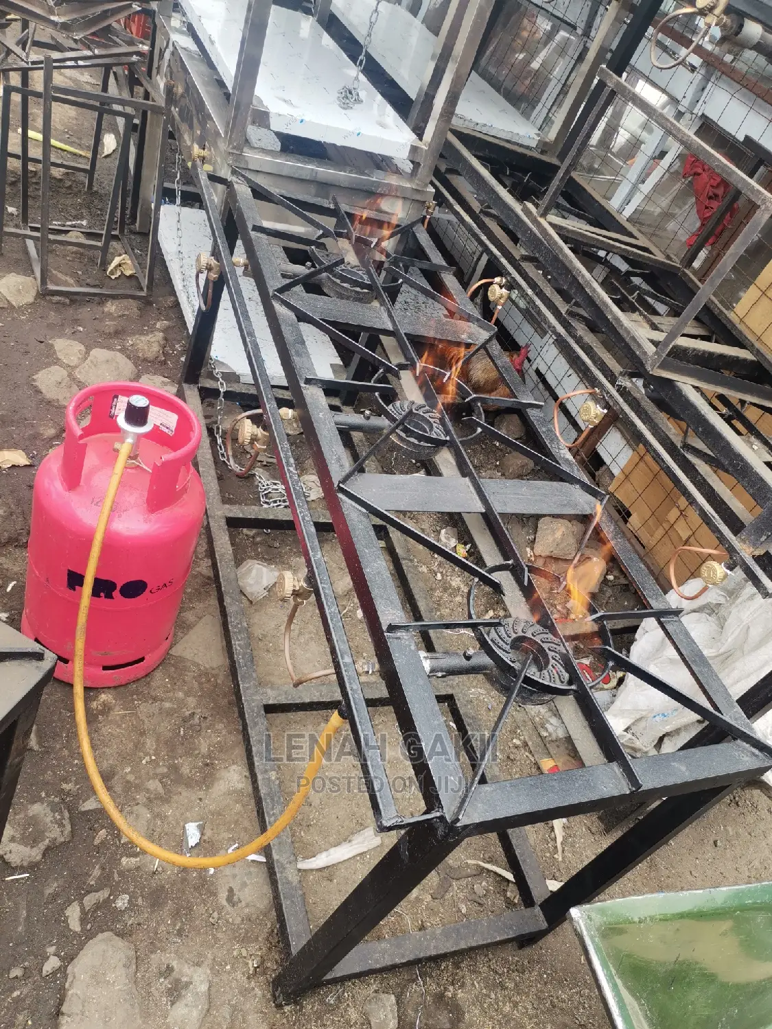 Gas Cooker Three Burners