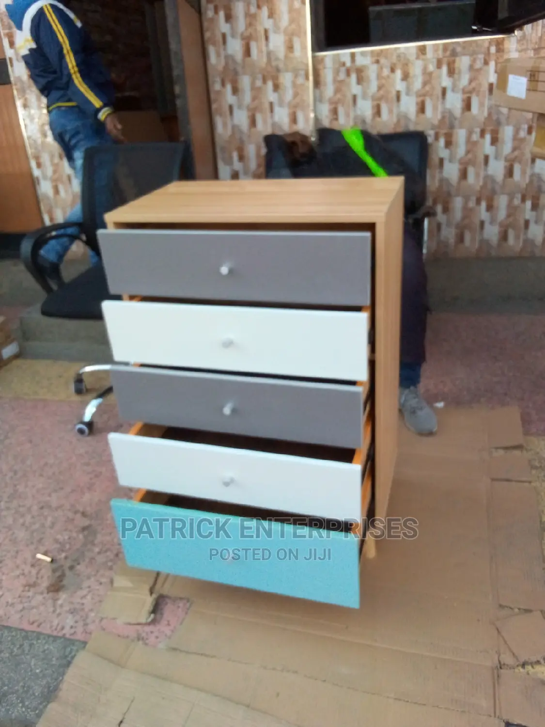 Morden Imported Pendestal Drawers