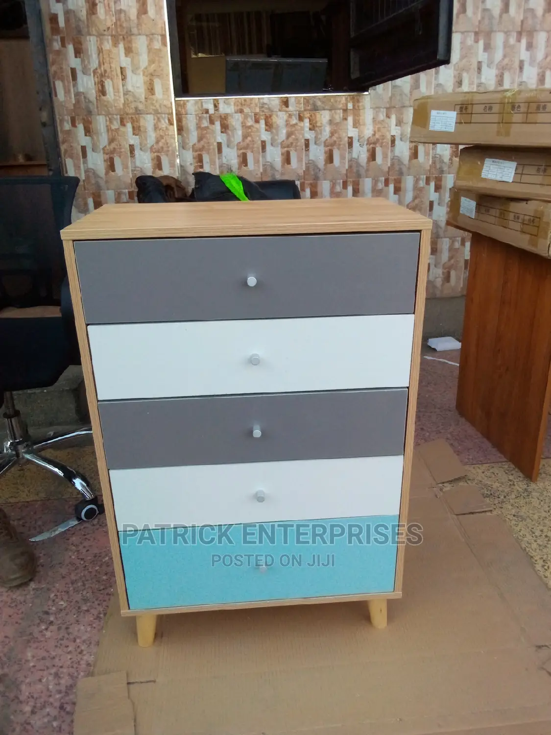 Morden Imported Pendestal Drawers