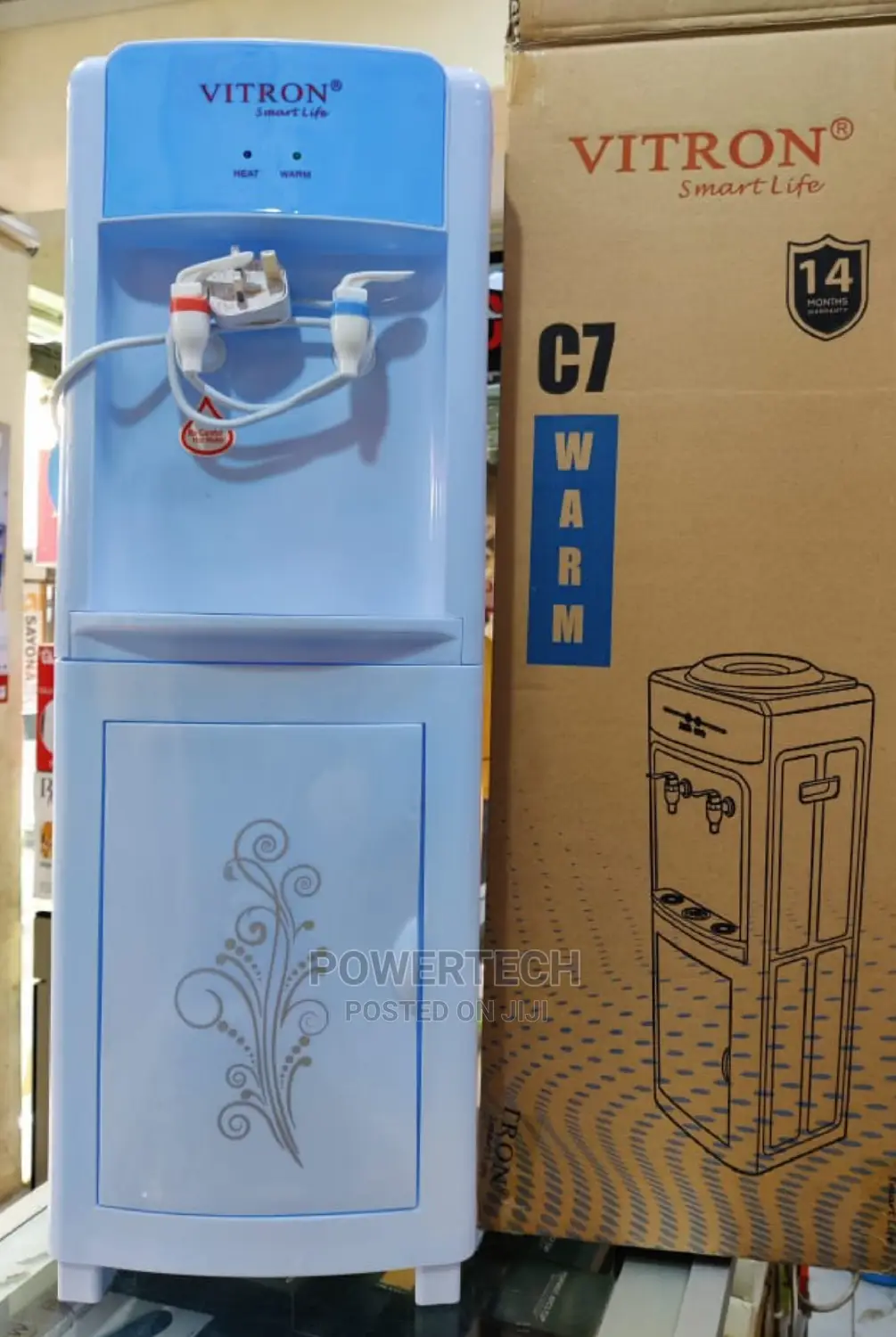 Hot and Normal Water Dispenser ; Vitron C7