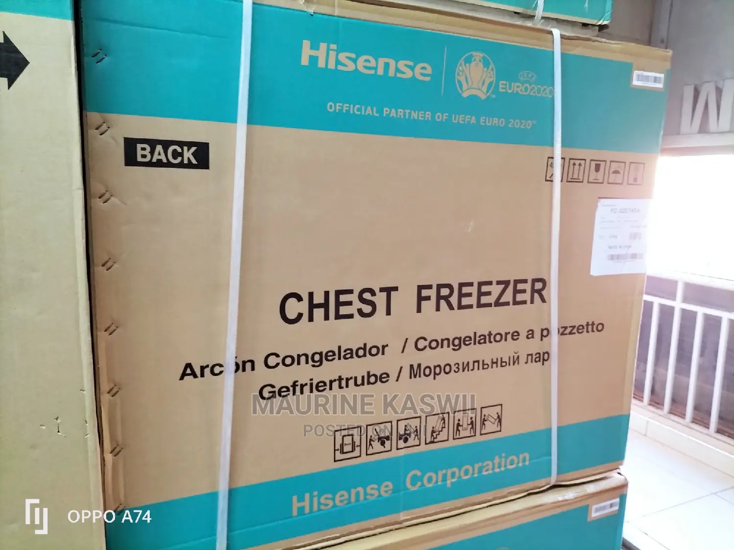 HISENSE 320l Chest Freezer FC32DT4SA 249 Litre