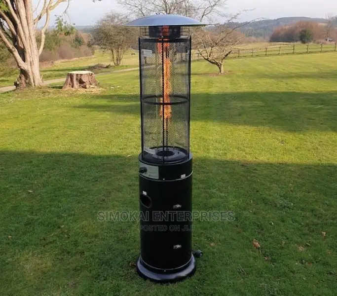 Spiral Flame Patio Heater 40,000 BTU Heat Output in Kikuyu Garden