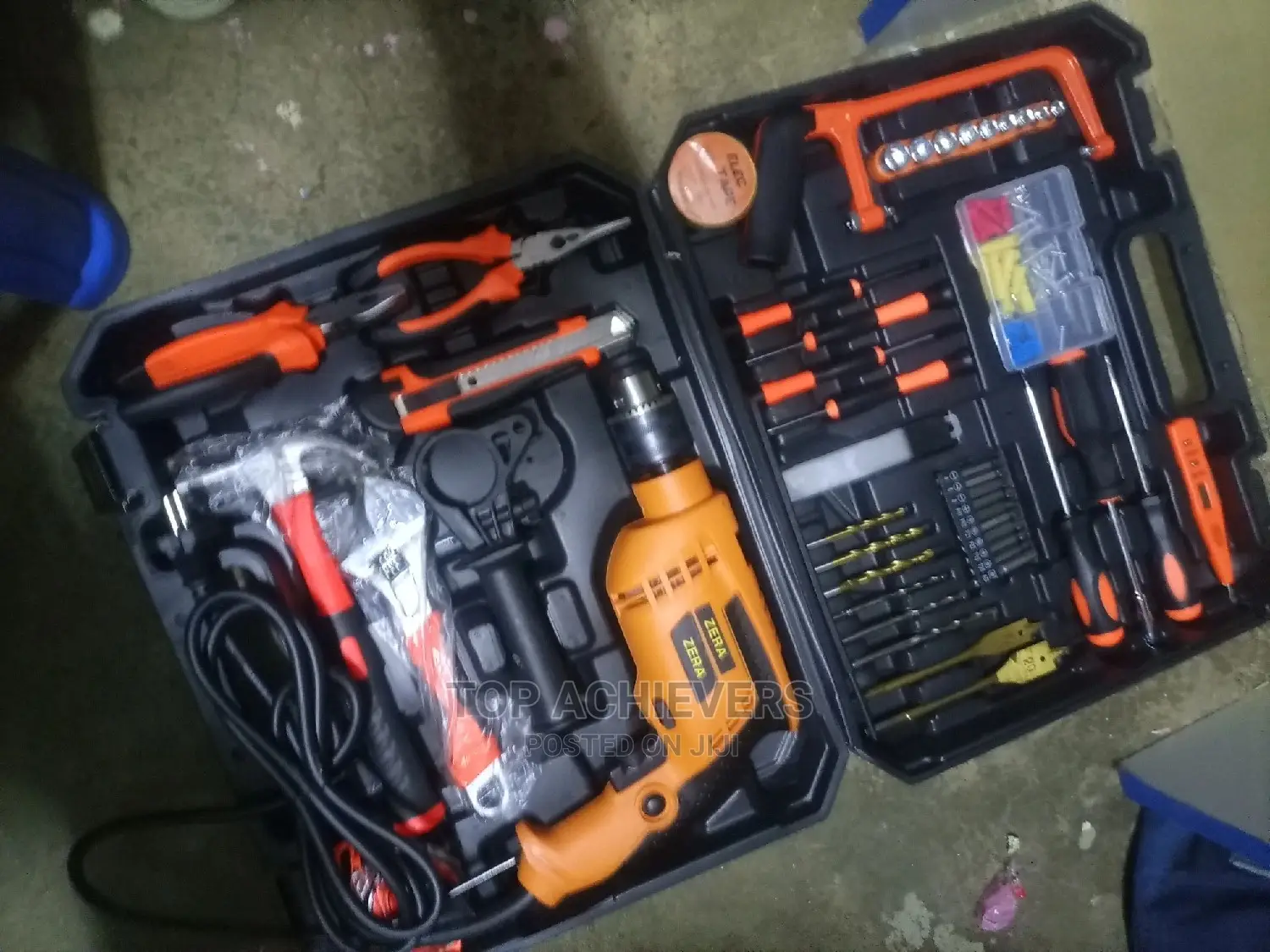 Corded Impact Drillset