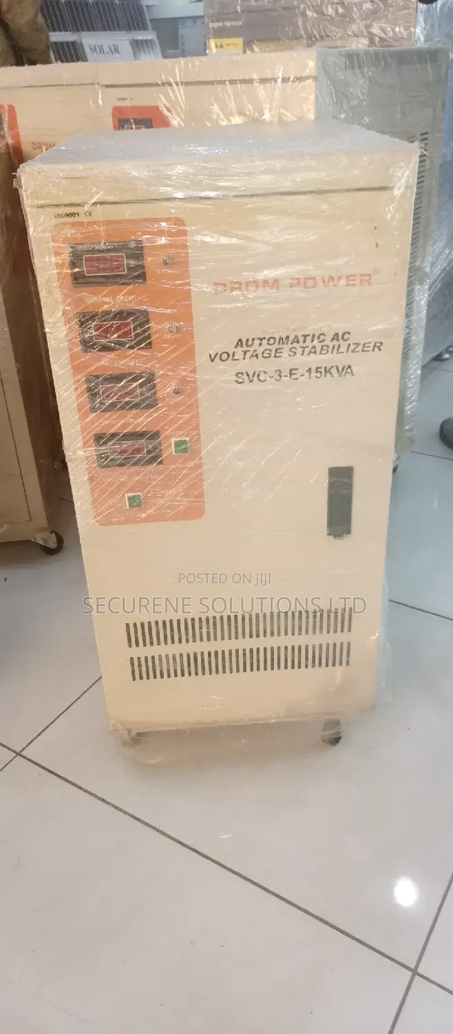 Drom Power 15kva Automatic Ac Voltage Regulator 3 Phase