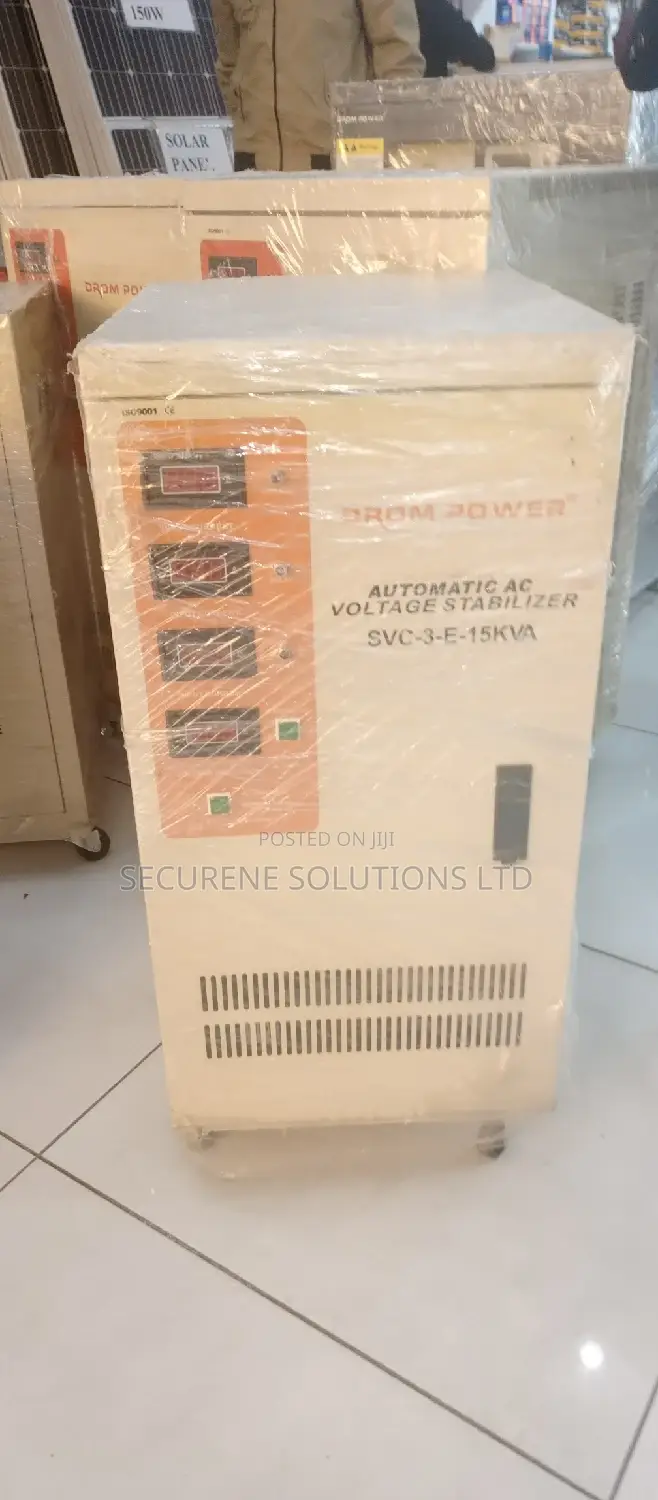 Drom Power 15kva Automatic Ac Voltage Regulator 3 Phase