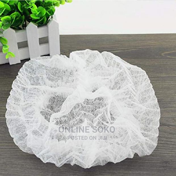 Multipurpose Disposable Free Size Hair Net Cap Hats - 100 Pc - thumbnail 6