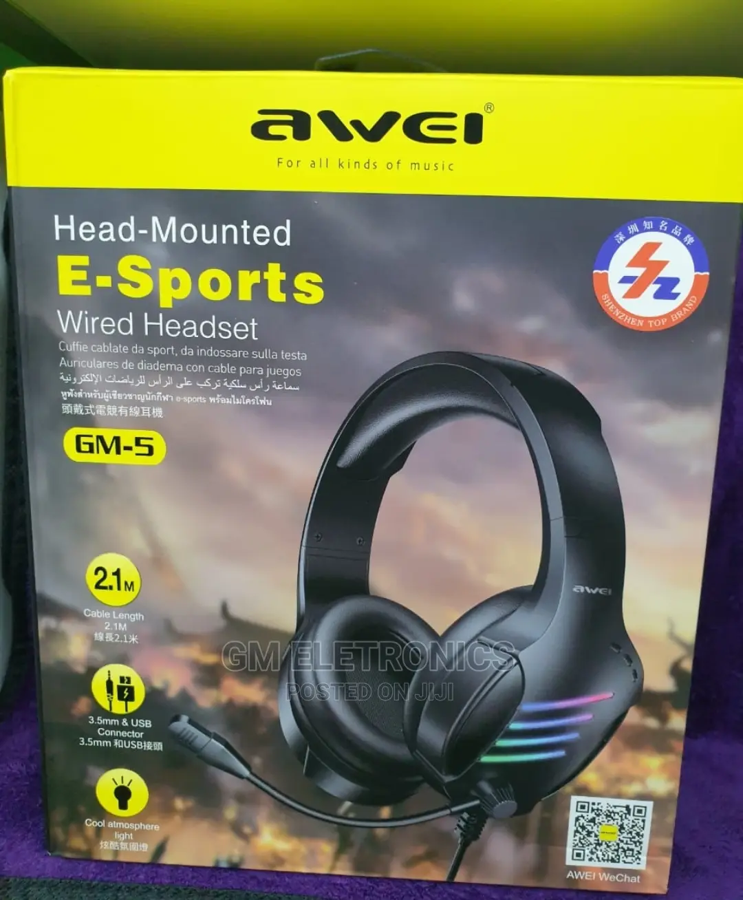 Awei E-Sport Headset