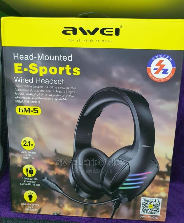 Awei E-Sport Headset - main view