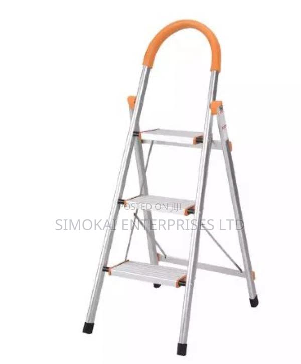 Aluminum Household Step Ladder 3 Step - main view