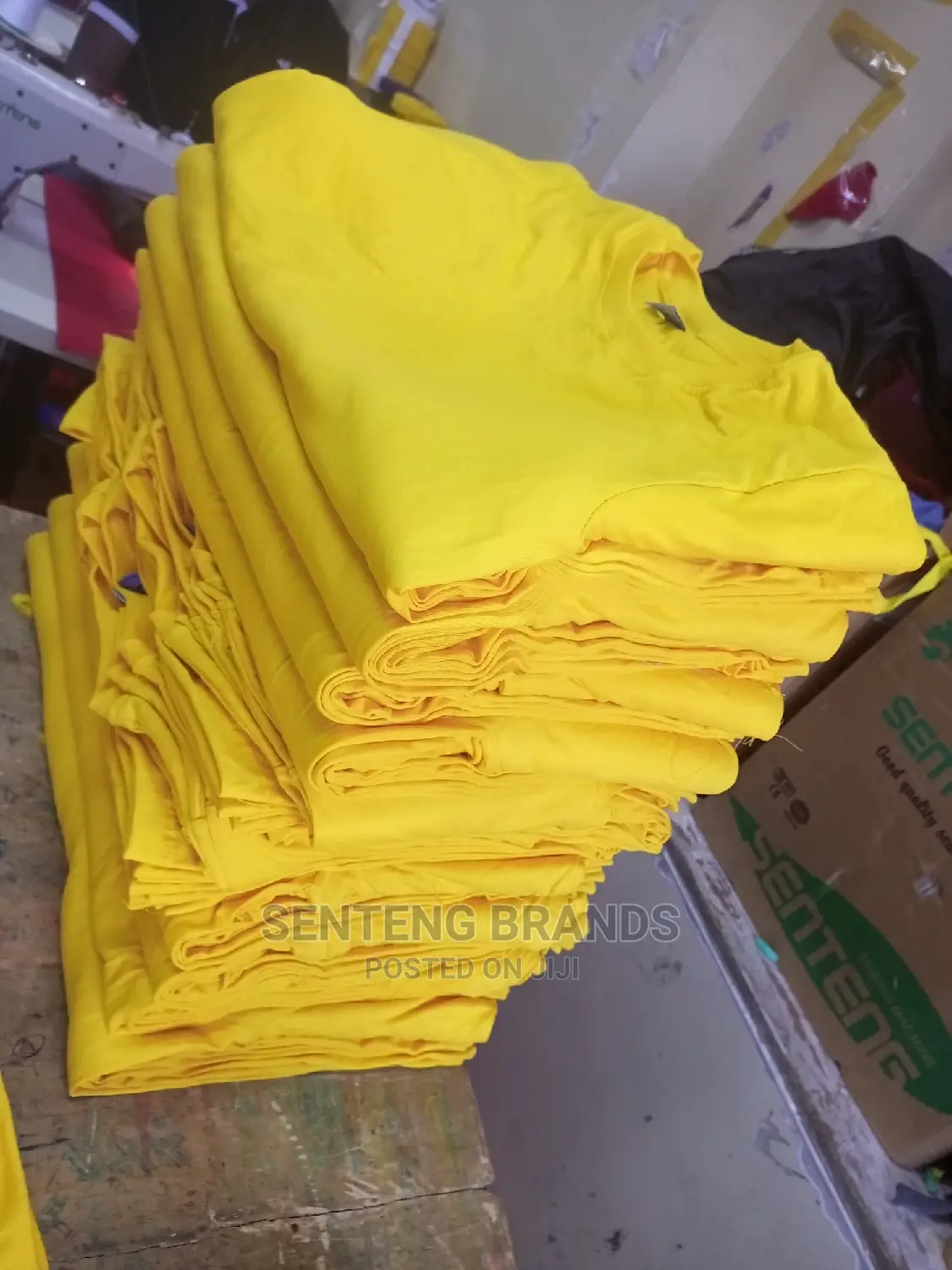 Yellow Cotton T-Shirts