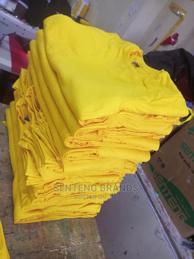 Yellow Cotton T-Shirts