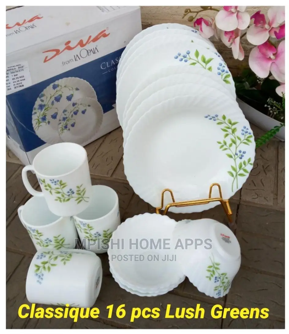 16pcs Dinner Set Lush Greens