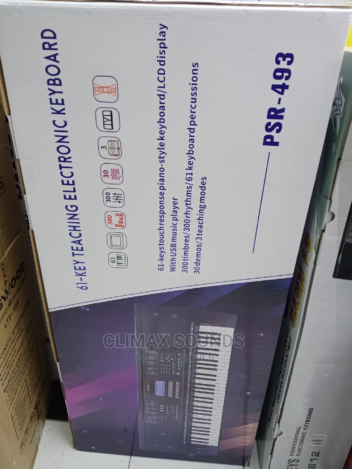PSR -493 , Electronic Keyboard