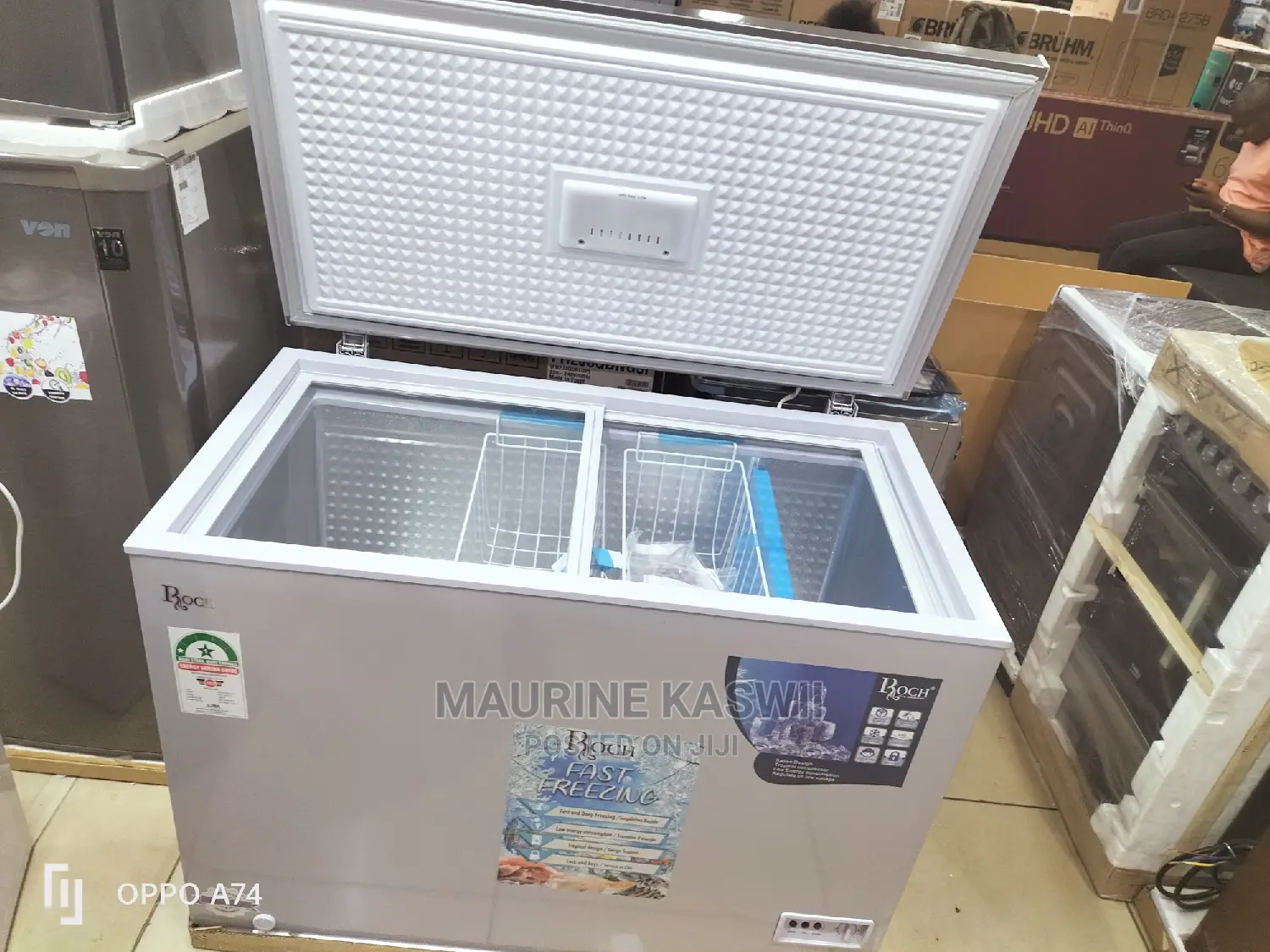 280lroch Chest Freezer Rcf-350-G Premium