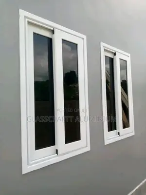 Silk White Aluminum Window