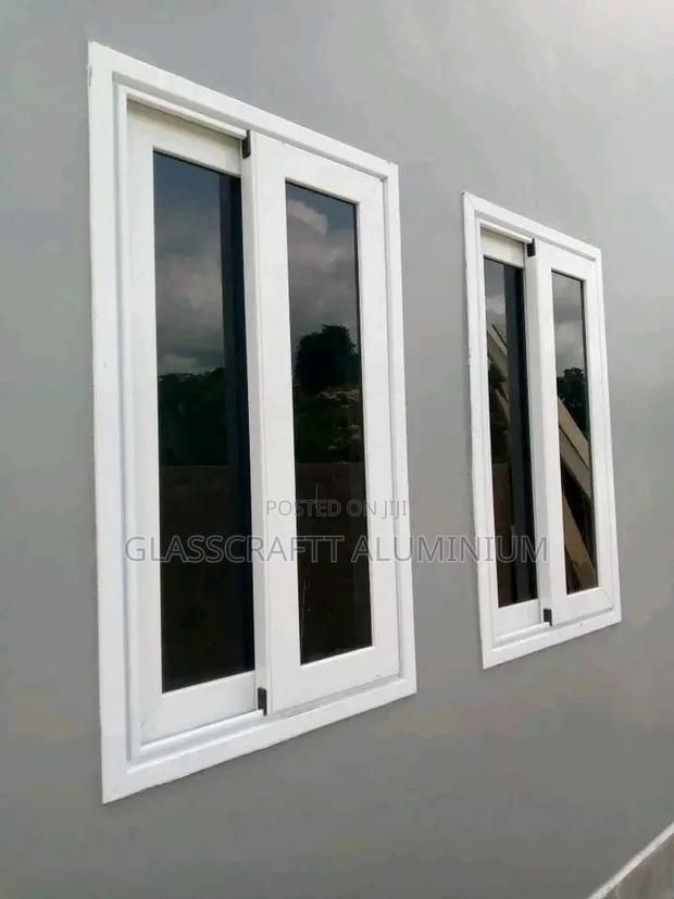 Silk White Aluminum Window