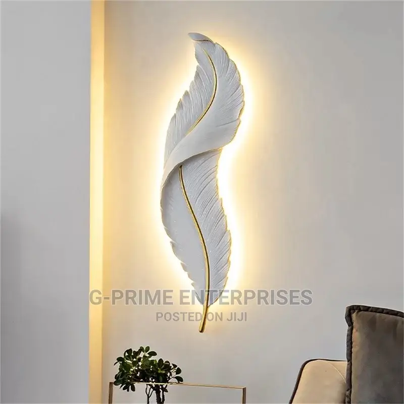 Feather Wall Light