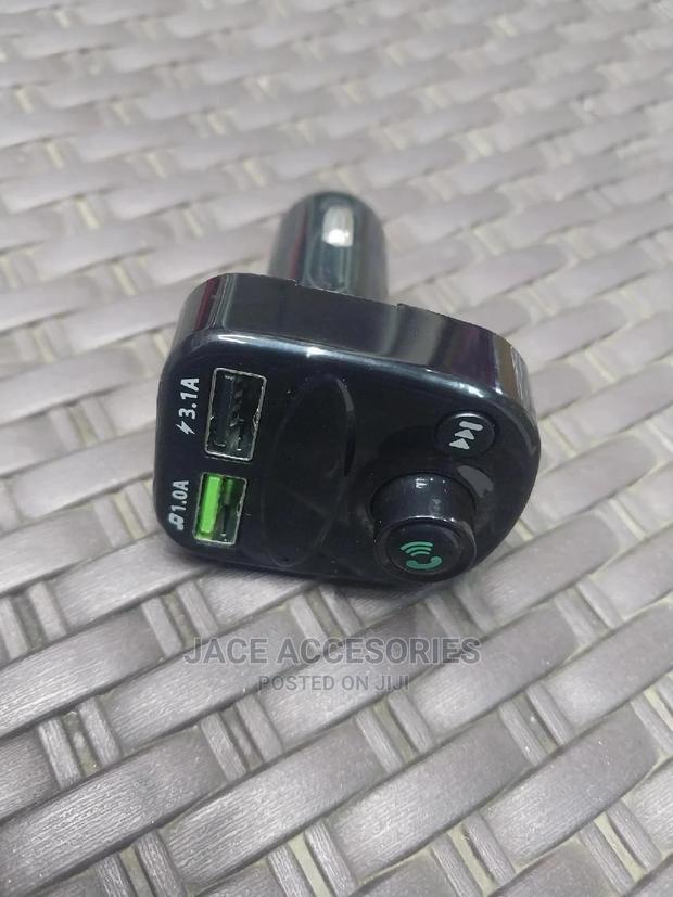 Car Modulator Fm Transmitter Bluetooth - thumbnail 4
