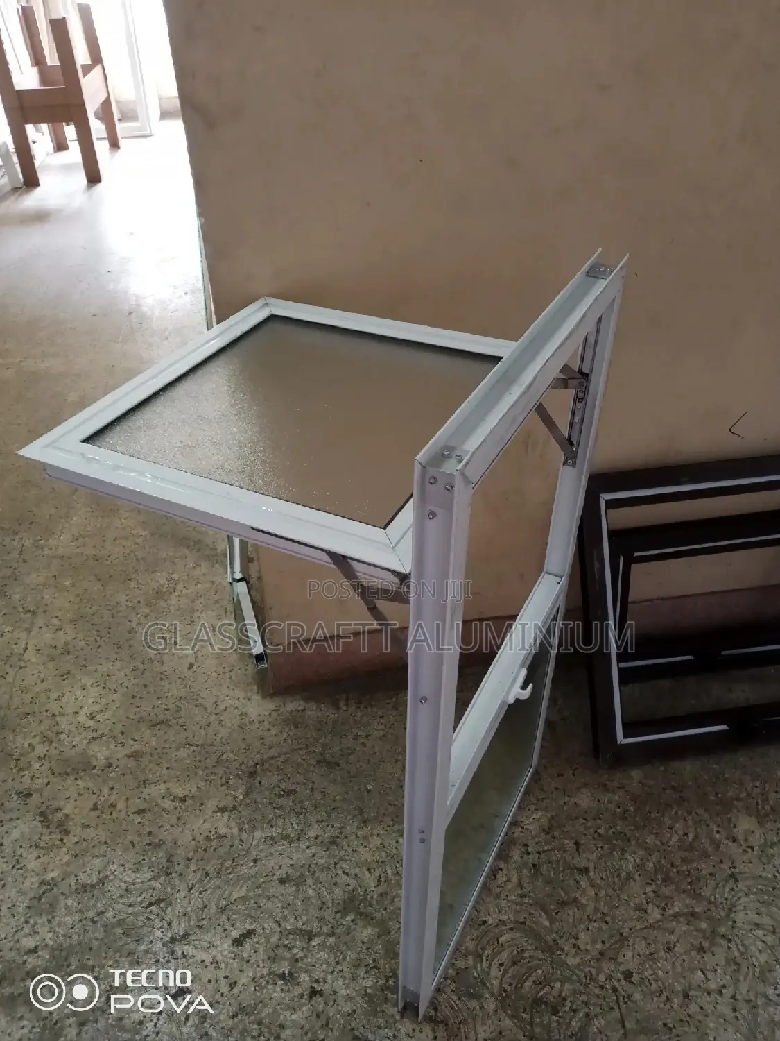 White Top Hang Windows
