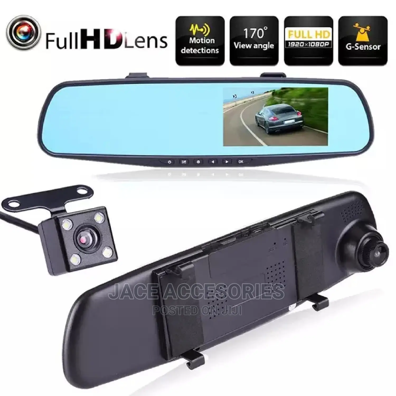 Car Blackbox Recorder Dvr With Reverse