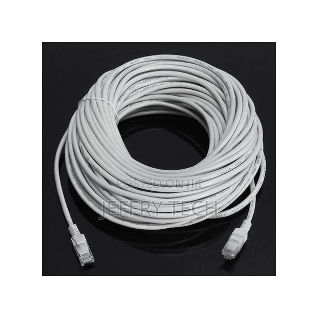 20m/82ft Cat 6 RJ45 Network LAN Cable M to M Internet Cable
