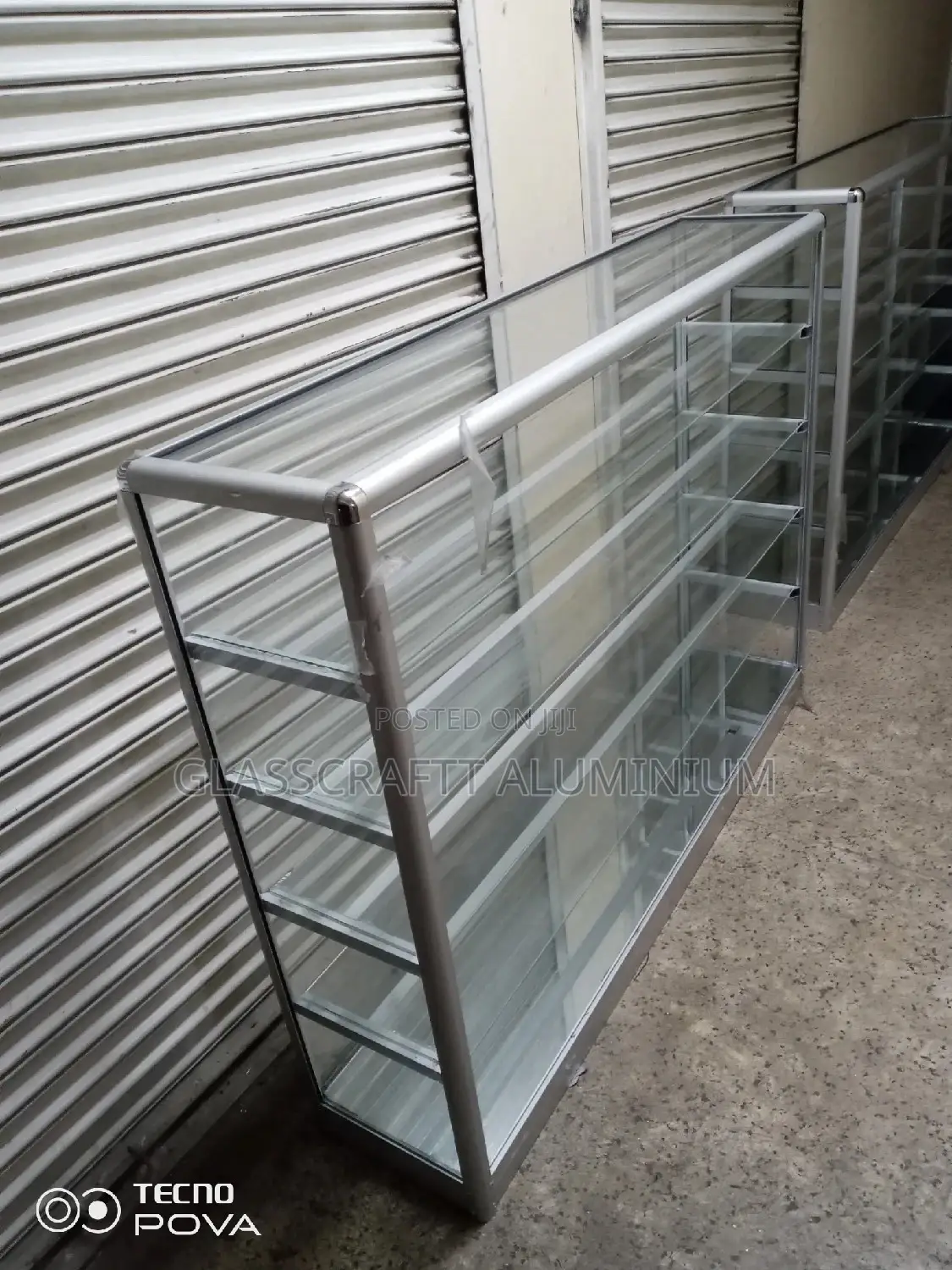 Complete Glazed Showcase