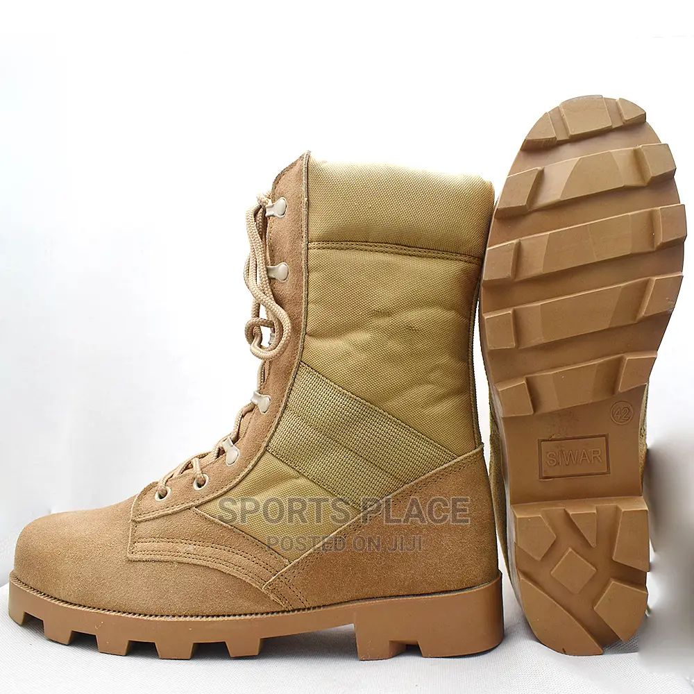 Newest Siwar Military Desert Boots