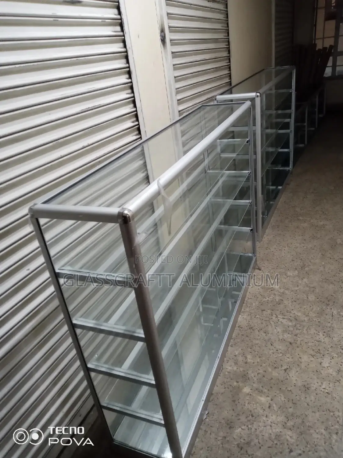 Complete Glazed Showcase