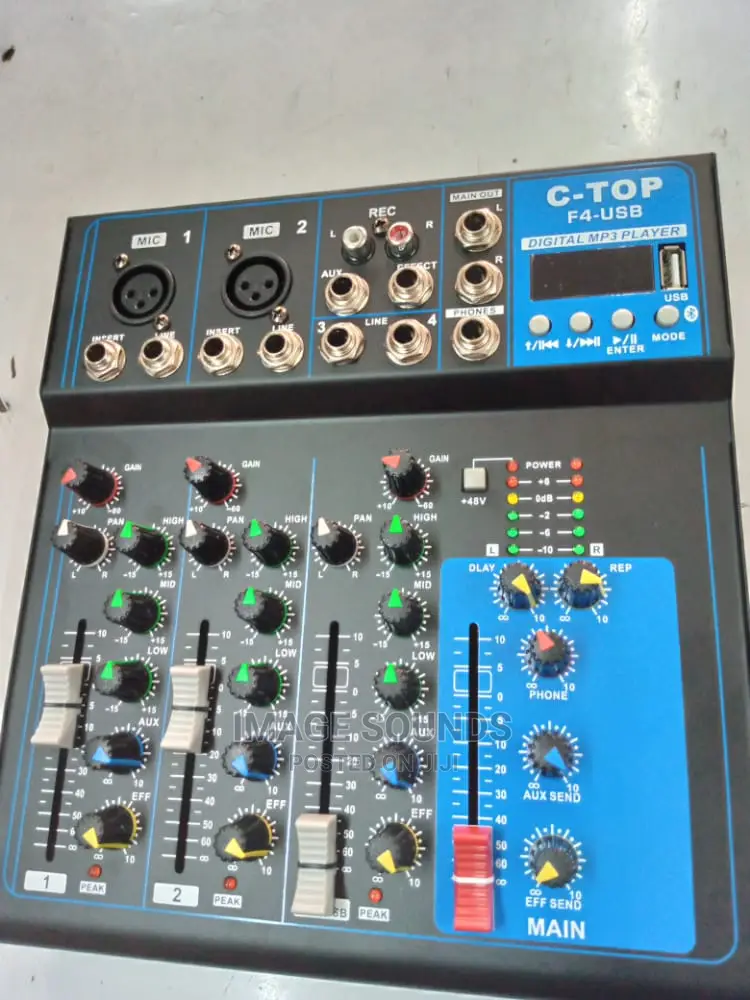 Plain Mixer F4channel