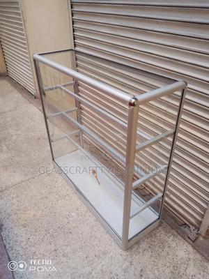 Shelved Aluminum Displays