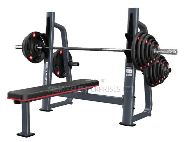 Quality Gym Weight Bench With Rack+ - main view