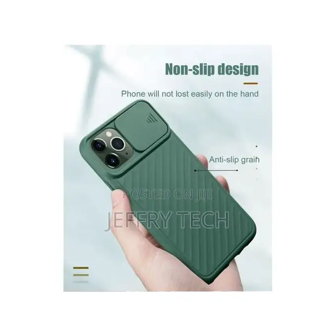 Silicone Case With Camera Len Protector for iPhone12 Pro Max