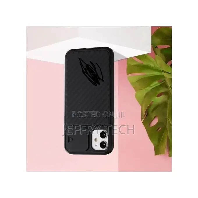 Silicone Case With Camera Len Protector for iPhone12 B