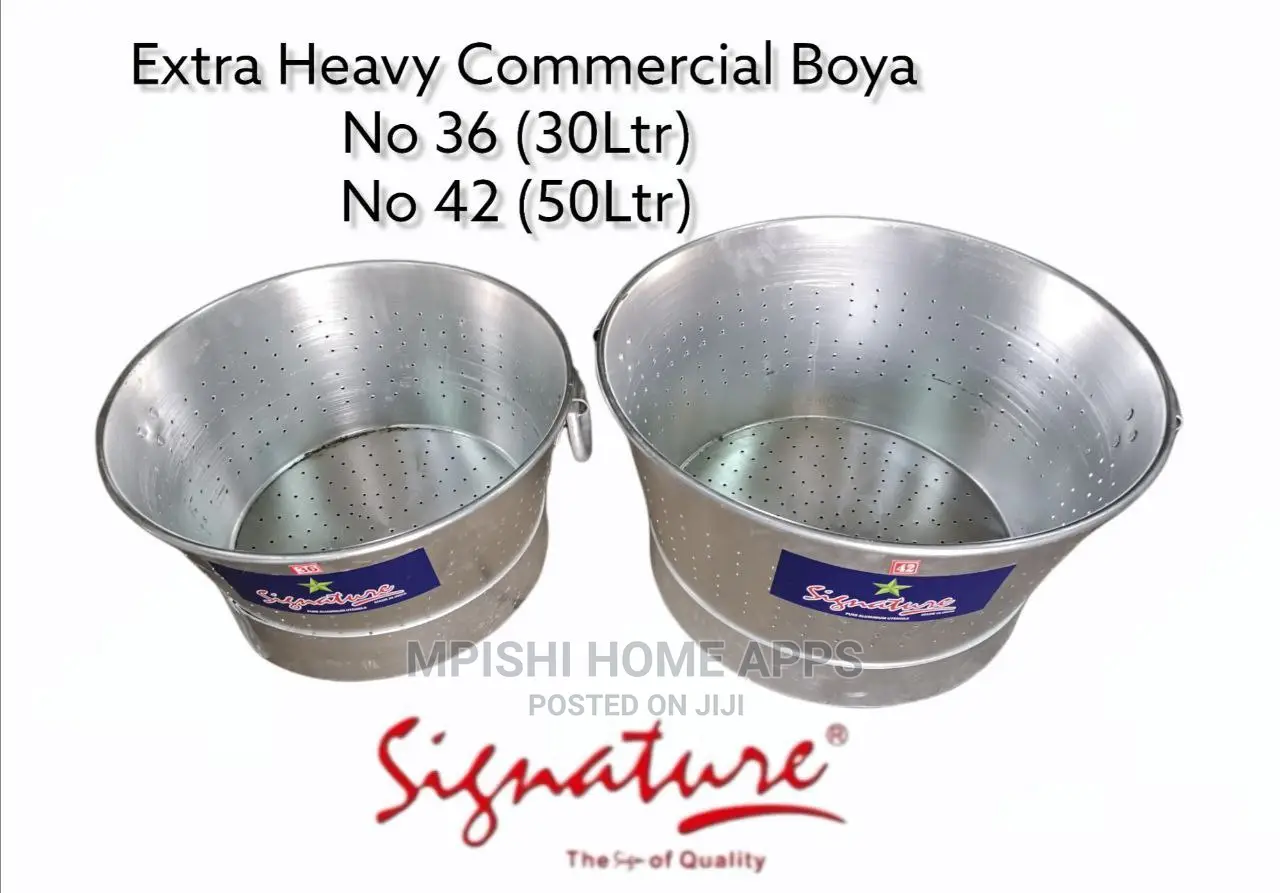 2pcs Aluminium Commercial Colander /Boya