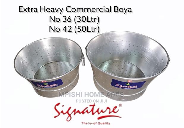 2pcs Aluminium Commercial Colander /Boya