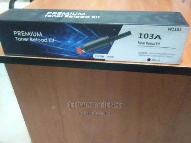 HP 103A Neverstop Laser Toner Reload Kit, Black, - main view